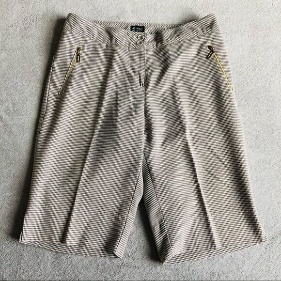 Swing Golf and Casual Checked Bermuda Shorts - Picture 1 of 9